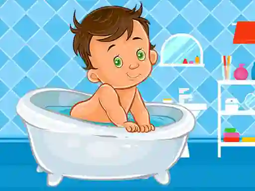 Jwèt Baby Bath Jigsaw sou entènèt