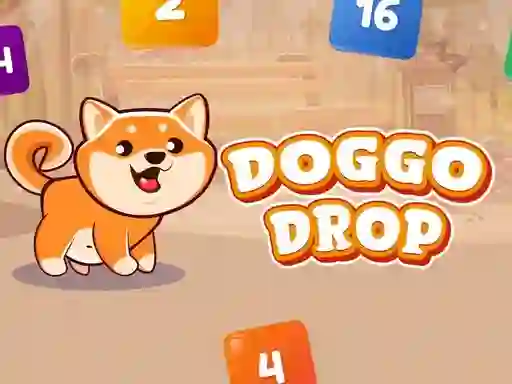 Jwèt Doggo Drop sou entènèt