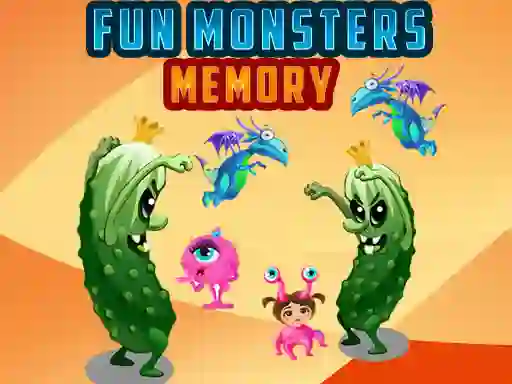 Jwèt Fun Monsters Memory sou entènèt