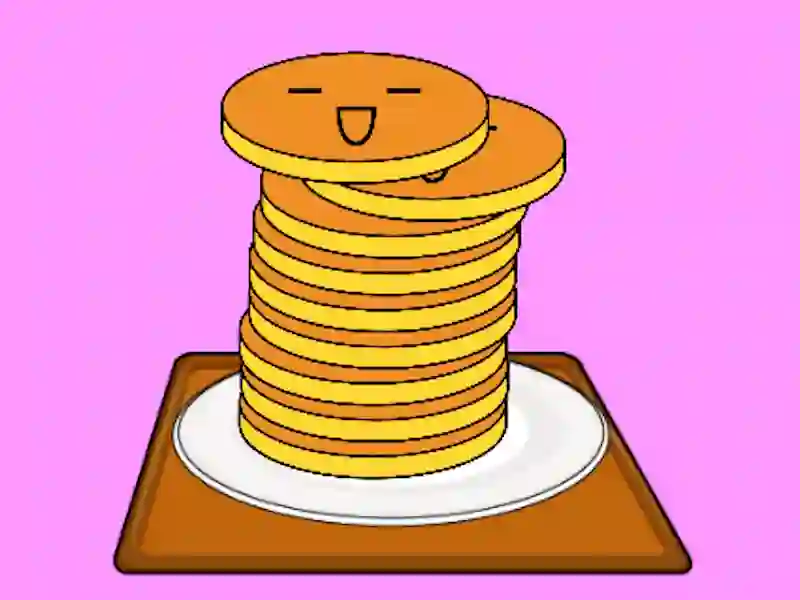 Jwèt Cute Panckake sou entènèt