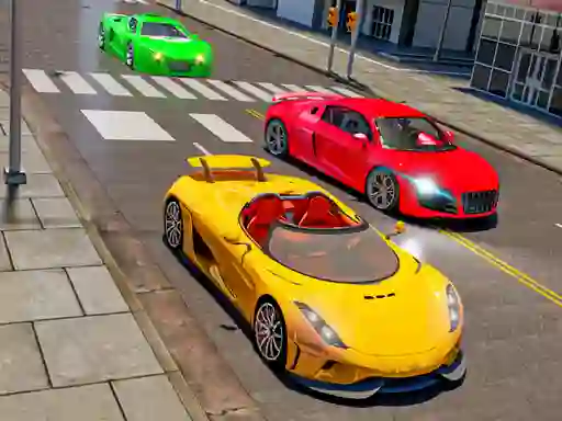 Jwèt Super Car Extreme Car Driving sou entènèt