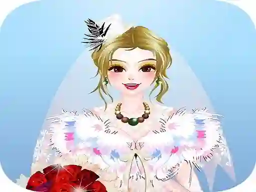 Jwèt My Winter Wedding Dressup sou entènèt