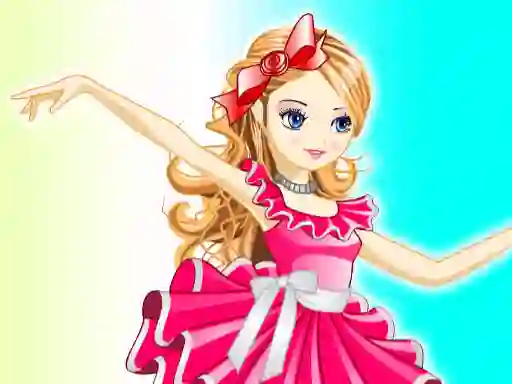 Jwèt Dancer Girl Dress Up sou entènèt