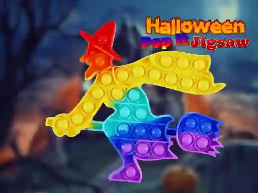 Jwèt Halloween Pop It Jigsaw sou entènèt