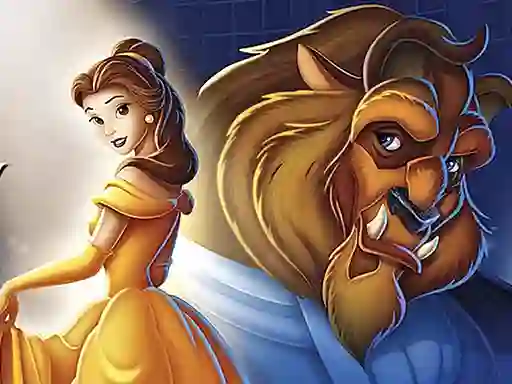 Jwèt Beauty and The Beast Jigsaw Puzzle Collection sou entènèt