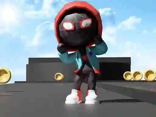Jwèt Sky Runner Parkour sou entènèt
