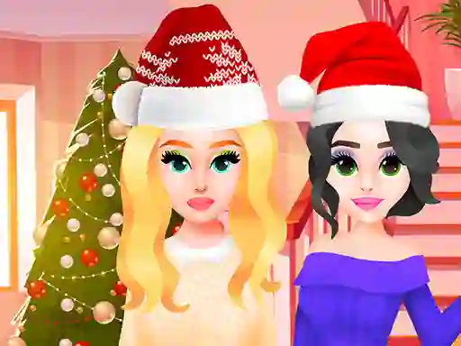 Jwèt Christmas Party Girls sou entènèt