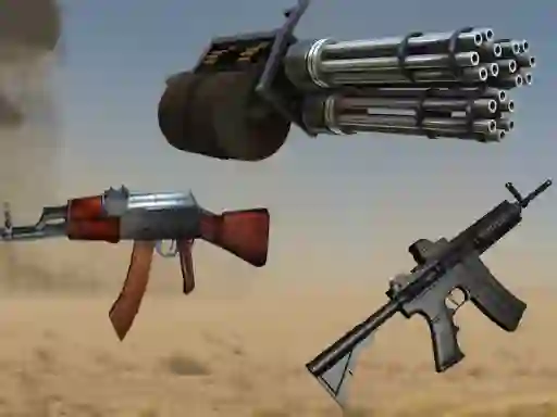 Jwèt Army Guns Collector sou entènèt