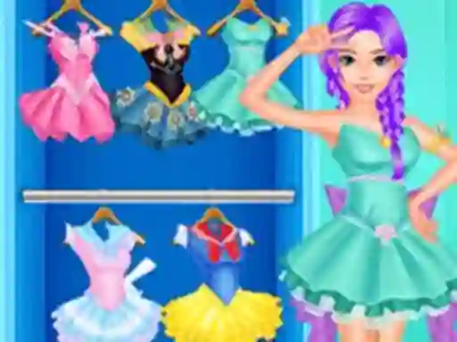 Jwèt Fashion Girl Cosplay Sailor Moon Challenge sou entènèt