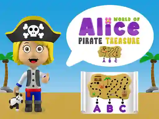 Jwèt World of Alice Pirate Treasure sou entènèt