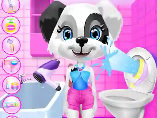 Jwèt Lucy Dog Care sou entènèt
