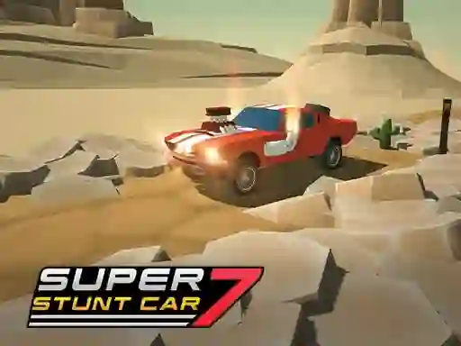 Jwèt Super Stunt car 7 sou entènèt