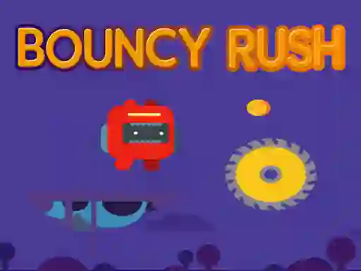 Jwèt Bouncy Rush sou entènèt