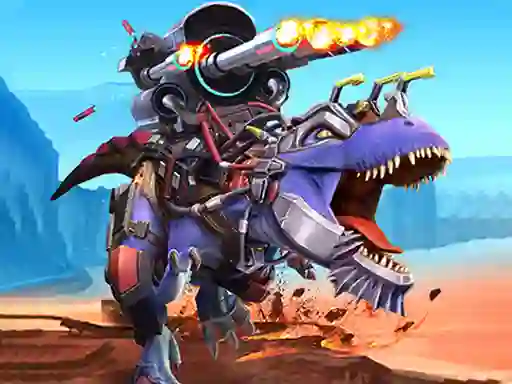 Jwèt Dino Squad Battle Mission sou entènèt