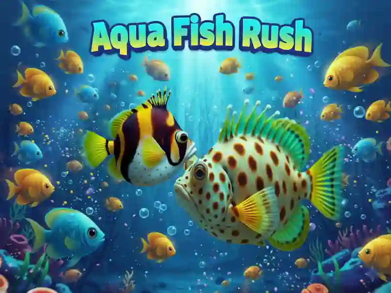 Jwèt Aqua Fish Rush sou entènèt