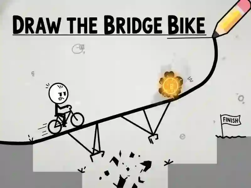 Jwèt Draw Bridge Puzzle sou entènèt