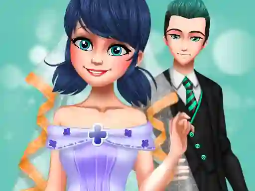 Jwèt Dotted Girl Wedding sou entènèt