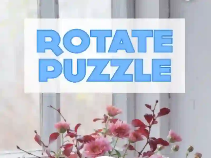 Jwèt Rotate Puzzle sou entènèt
