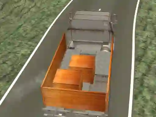 Jwèt Cargo Truck Simulator sou entènèt