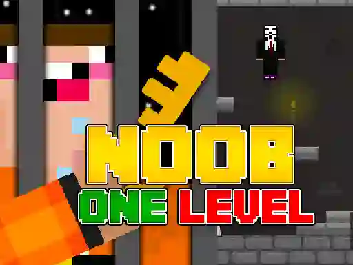 Jwèt Noob Escape: One Level Again sou entènèt