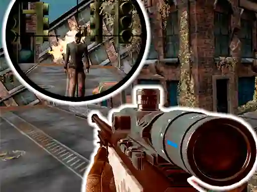 Jwèt Sniper 3D Zombie sou entènèt