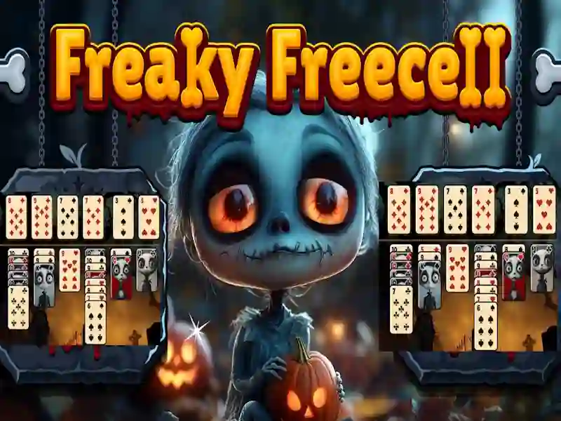 Jwèt Freaky Freecell sou entènèt
