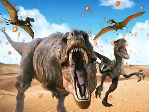 Jwèt Dino Hunter: Killing Strand sou entènèt