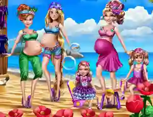 Jwèt Pregnant Moms Exotic Holiday sou entènèt