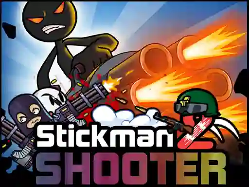 Jwèt Stickman Shooter 2 sou entènèt