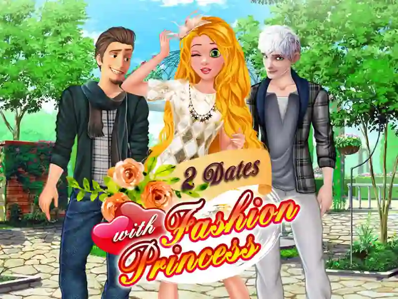 Jwèt 2 Dates with Fashion Princess sou entènèt