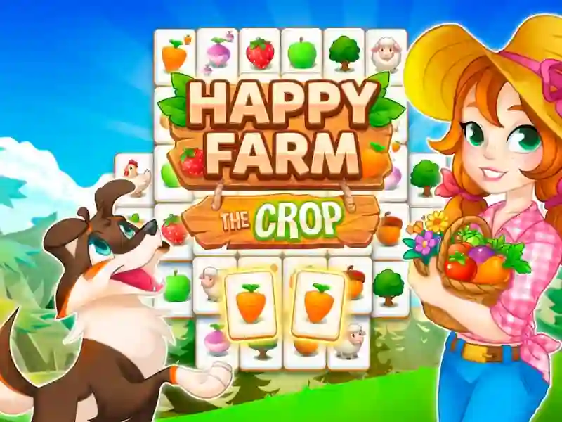 Jwèt Happy Farm The crop sou entènèt