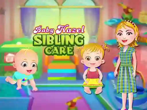 Jwèt Baby Hazel sibling care sou entènèt