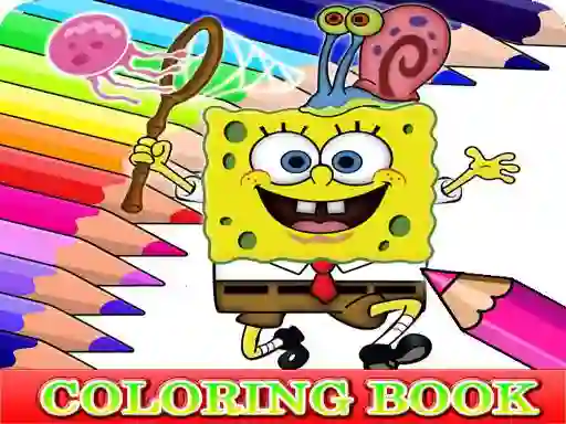 Jwèt Coloring Book for Spongebob sou entènèt