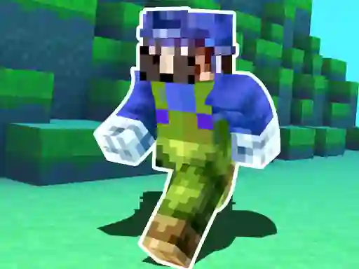 Jwèt Craft Boy Runner sou entènèt