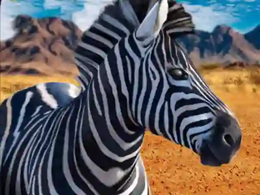 Jwèt Zebra Hunter sou entènèt
