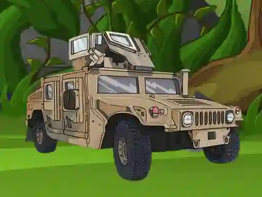 Jwèt Army Vehicles Memory sou entènèt