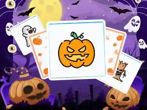 Jwèt Scary Memory Halloween sou entènèt