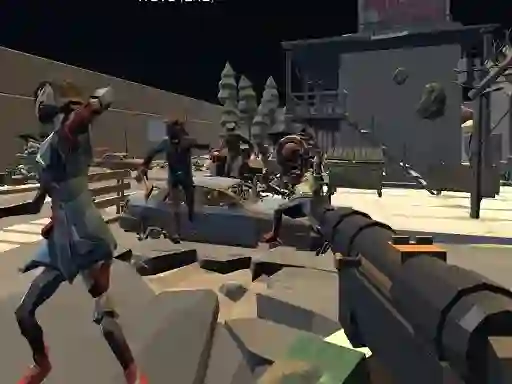 Jwèt Zombie Virus FPS sou entènèt