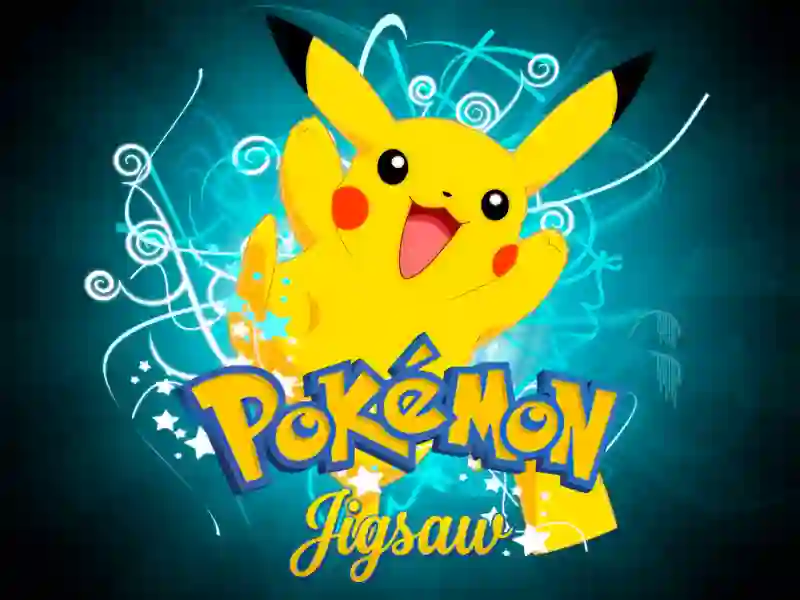 Jwèt Pokemon Jigsaw sou entènèt