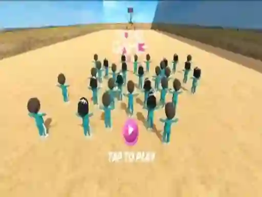 Jwèt Squid Games 3D sou entènèt