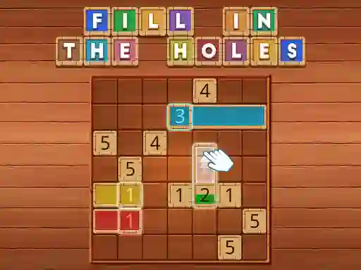 Jwèt Fill In the holes sou entènèt