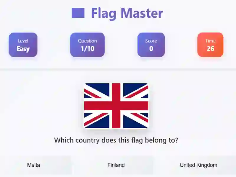 Jwèt Flag Masters sou entènèt