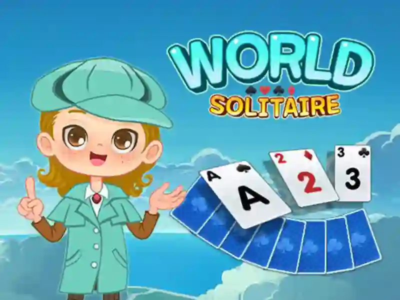 Jwèt World Solitaire Tripeaks sou entènèt