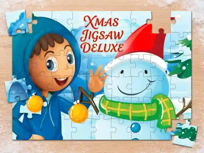 Jwèt Xmas jigsaw deluxe sou entènèt