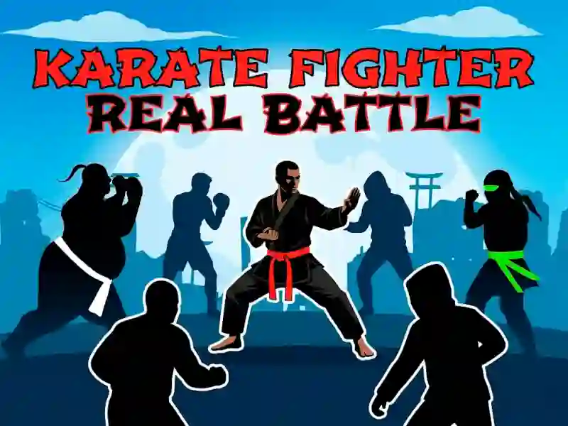 Jwèt Karate Fighter Real Battles sou entènèt