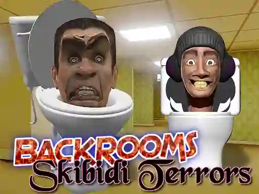 Jwèt Backrooms Skibidi terrors sou entènèt
