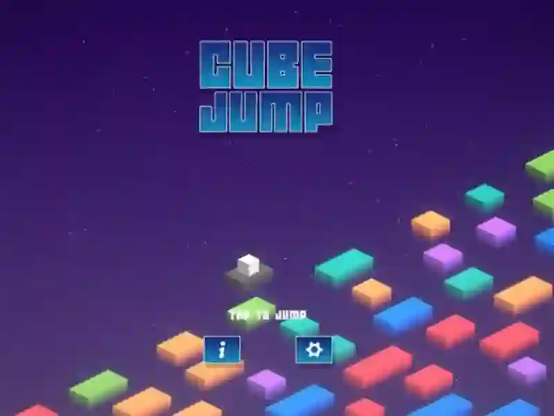 Jwèt Cube Jump sou entènèt