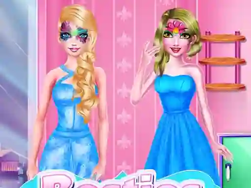 Jwèt Bestie Face Art sou entènèt