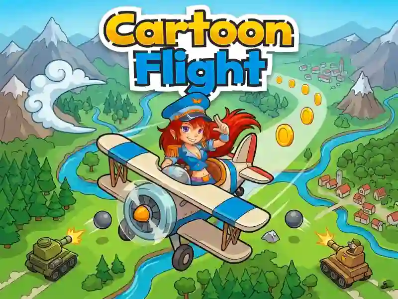 Jwèt Cartoon Flight sou entènèt