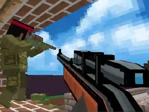 Jwèt Pixel Gun Apocalypse 3 sou entènèt